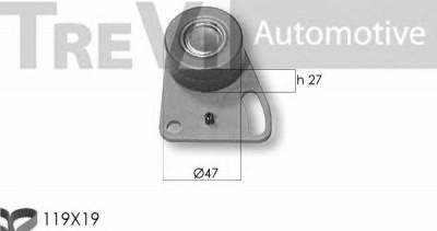TREVI AUTOMOTIVE kd1118 -  Комплект ремня ГРМ